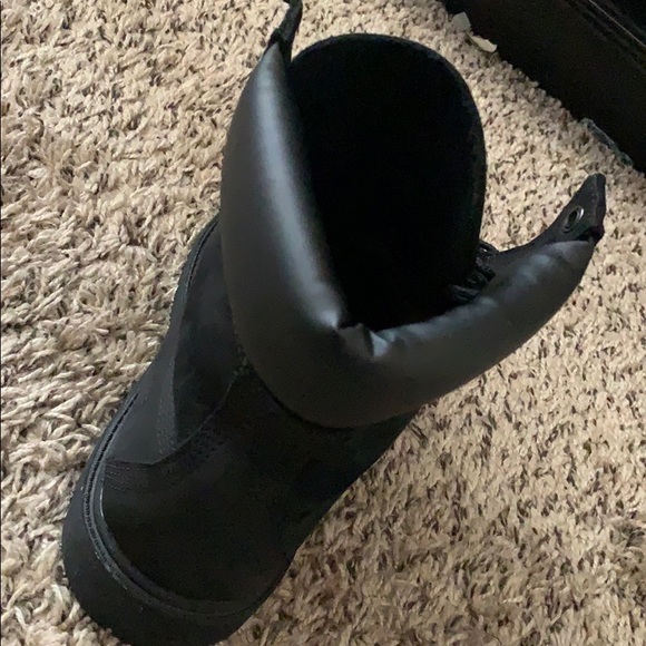 Black Waterproof Timberlands